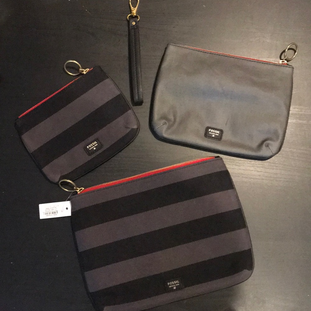 Multi sized Fossil wristlets